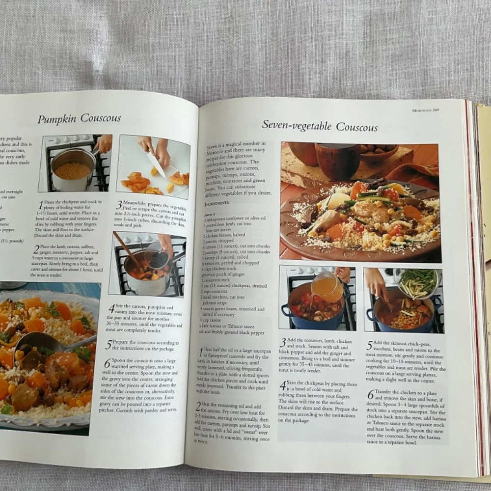 •The Around The World Hardcover Cookbook Over 350 Recipes